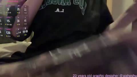 Aishe online show from 11/12/25, 04:02