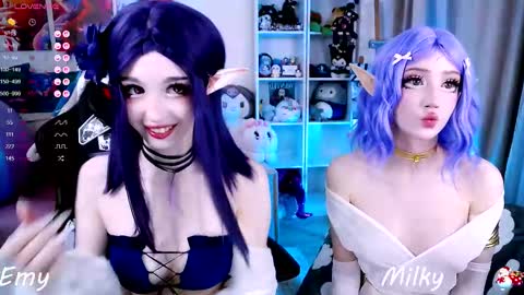 Snapshot of _sparkland_ chatting on 09/27/25, 06:24 Emy and MilkyCute today MY TG CHANNEL online show from 09/27/25, 06:24
