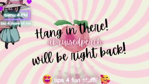 Peach online show from 04/22/26, 03:20