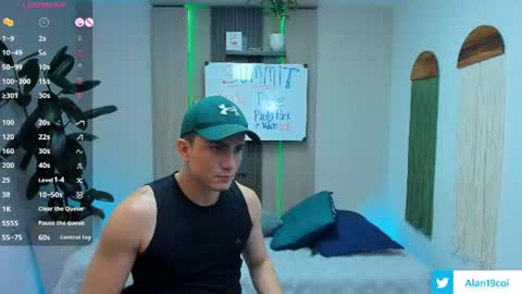 Snapshot of alan_nd_kevin chatting on 07/21/26, 07:27 Alan Kevin can we reach 100 thumbs up please guys online show from 07/21/26, 07:27