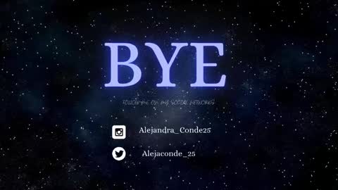 Snapshot of alejandra_conde chatting on 01/25/25, 02:04 Alejandra online show from 01/25/25, 02:04