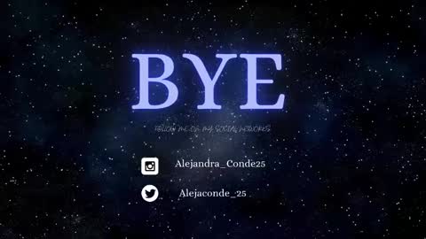 Snapshot of alejandra_conde chatting on 03/05/25, 06:33 Alejandra online show from 03/05/25, 06:33