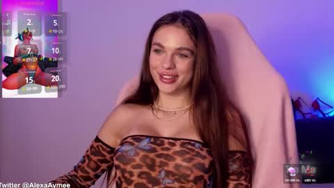 Snapshot of alexaaimee chatting on 10/23/25, 12:10 Alexa online show from 10/23/25, 12:10