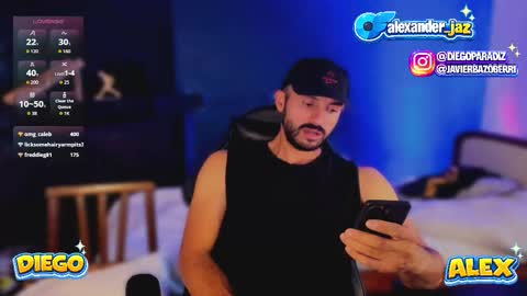 Snapshot of alexanderjaz chatting on 02/22/26, 10:19 Alexander Jaz online show from 02/22/26, 10:19