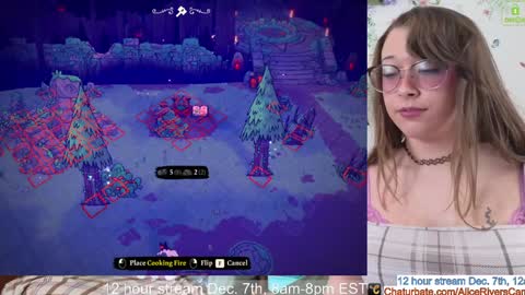 Snapshot of aliceriverscam chatting on 12/07/24, 04:47 Alice Rivers ---- Enter my public Discord- online show from 12/07/24, 04:47