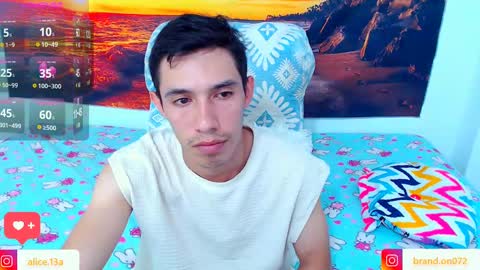 Snapshot of alicia_and_brandon chatting on 02/17/25, 10:36 CATALINA Y ANDRES online show from 02/17/25, 10:36