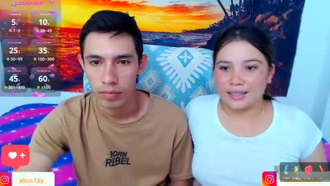 Snapshot of alicia_and_brandon chatting on 02/19/25, 10:42 CATALINA Y ANDRES online show from 02/19/25, 10:42