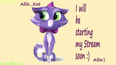 Snapshot of allie__kat chatting on 05/31/26, 01:40 Allie online show from 05/31/26, 01:40