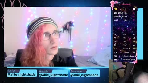 Snapshot of allieb97 chatting on 12/29/24, 09:52 Allie Nightshade online show from 12/29/24, 09:52