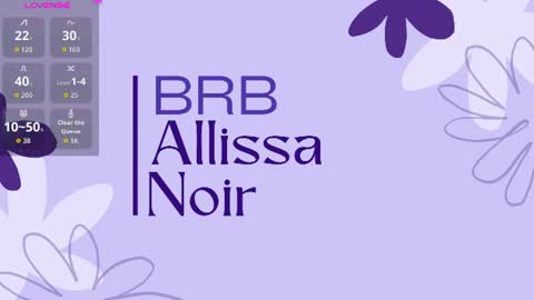 Allissa  online show from 06/17/26, 02:47