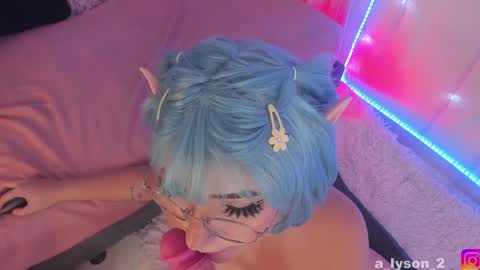 Snapshot of aly_nucita_2 chatting on 01/20/25, 06:53 Im back 3 follow me on instagram  na misuan online show from 01/20/25, 06:53