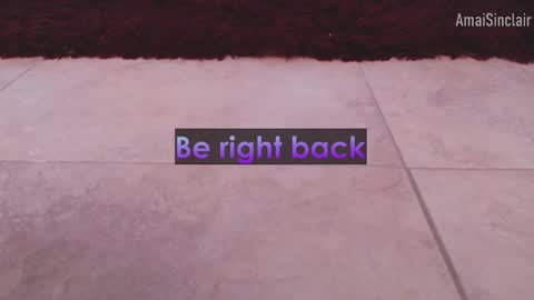 Amai  Sinclair  online show from 10/31/25, 06:03