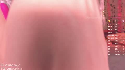 Snapshot of amberw_c chatting on 10/25/25, 03:47 IG - TW Amberw c online show from 10/25/25, 03:47