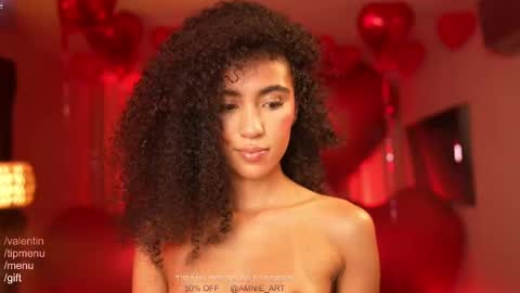 Snapshot of amnie_ chatting on 02/17/25, 01:47 RETURN 30TH 100 explicit on online show from 02/17/25, 01:47