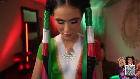 Snapshot of amnie_ chatting on 09/13/25, 08:52 RETURN 30TH 100 explicit on online show from 09/13/25, 08:52