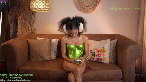 Snapshot of amnie_ chatting on 11/21/25, 09:13 RETURN 30TH 100 explicit on online show from 11/21/25, 09:13