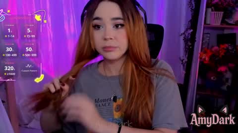 Snapshot of amydark chatting on 10/13/25, 06:52 Amy online show from 10/13/25, 06:52