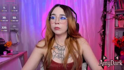 Snapshot of amydark chatting on 11/25/25, 04:18 Amy online show from 11/25/25, 04:18