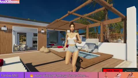 AnaX3Dreams online show from 02/14/25, 03:22