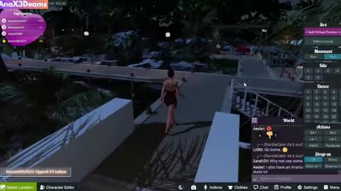 AnaX3Dreams online show from 02/15/25, 01:21