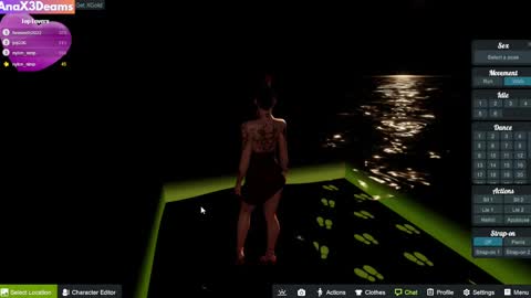 AnaX3Dreams online show from 02/19/25, 02:33