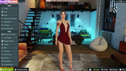 AnaX3Dreams online show from 02/19/25, 06:32