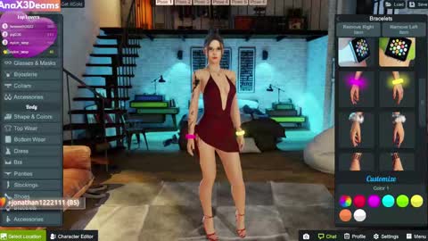 AnaX3Dreams online show from 02/20/25, 02:46