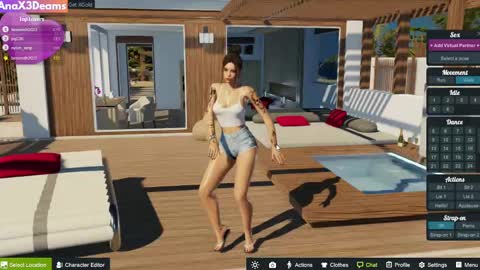 AnaX3Dreams online show from 02/25/25, 05:25