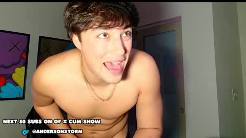 Anderson Storm online show from 01/15/25, 03:00