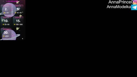 Snapshot of anna_prince chatting on 02/23/25, 09:55 Anna online show from 02/23/25, 09:55