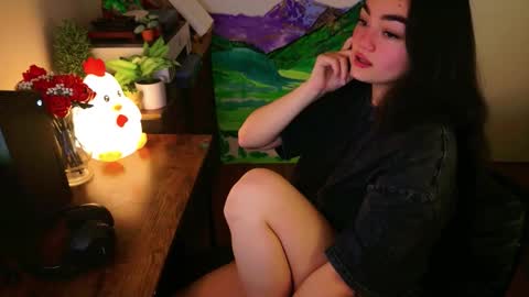Snapshot of annatigarr chatting on 10/13/25, 01:49 meow online show from 10/13/25, 01:49