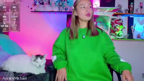 Snapshot of anniexmichael chatting on 07/11/26, 03:26 Annie Michael online show from 07/11/26, 03:26