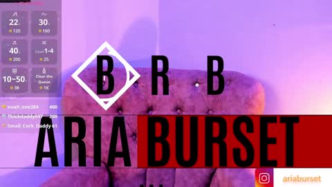 Snapshot of aria_burset chatting on 12/13/24, 04:38 Aria online show from 12/13/24, 04:38