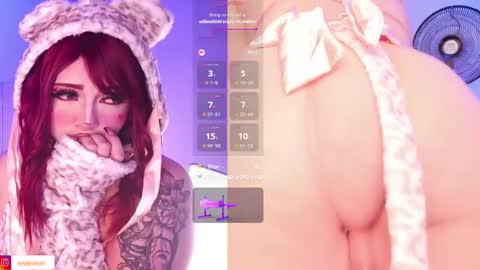 Snapshot of aria_burset chatting on 02/14/25, 08:37 Aria online show from 02/14/25, 08:37