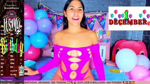 Arianna online show from 12/01/25, 07:41