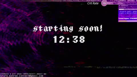 Snapshot of auragotchi chatting on 01/13/25, 03:23 Aurora Aura online show from 01/13/25, 03:23
