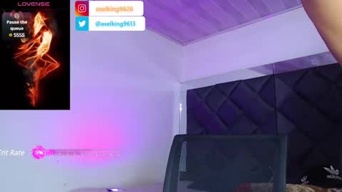 Snapshot of axelking13 chatting on 12/01/24, 09:26 Axel King online show from 12/01/24, 09:26