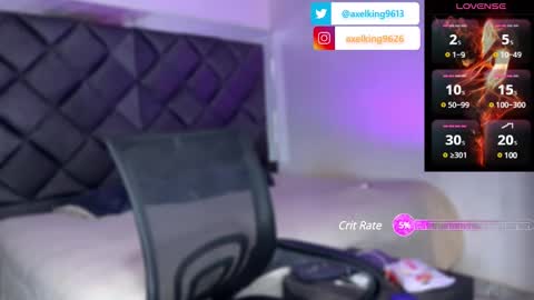 Snapshot of axelking13 chatting on 12/08/24, 09:19 Axel King online show from 12/08/24, 09:19