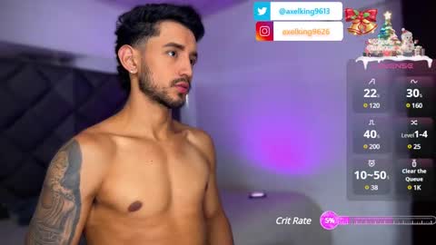 Snapshot of axelking13 chatting on 12/18/24, 07:52 Axel King online show from 12/18/24, 07:52