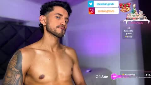 Snapshot of axelking13 chatting on 12/25/24, 12:48 Axel King online show from 12/25/24, 12:48