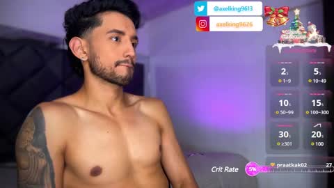 Snapshot of axelking13 chatting on 12/29/24, 12:41 Axel King online show from 12/29/24, 12:41