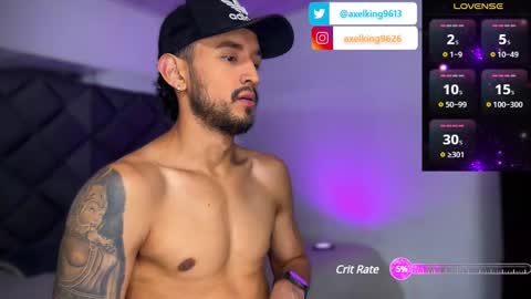 Snapshot of axelking13 chatting on 01/10/25, 10:46 Axel King online show from 01/10/25, 10:46