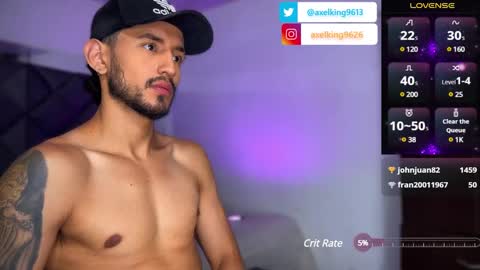 Snapshot of axelking13 chatting on 01/22/25, 02:48 Axel King online show from 01/22/25, 02:48