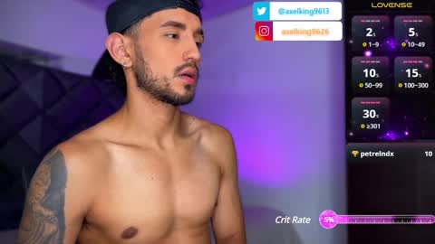 Snapshot of axelking13 chatting on 03/02/25, 01:15 Axel King online show from 03/02/25, 01:15