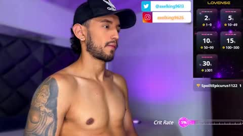 Snapshot of axelking13 chatting on 03/06/25, 01:16 Axel King online show from 03/06/25, 01:16