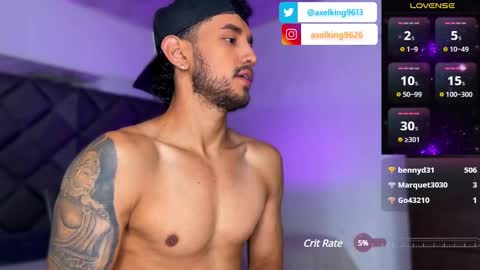 Snapshot of axelking13 chatting on 03/08/25, 02:45 Axel King online show from 03/08/25, 02:45