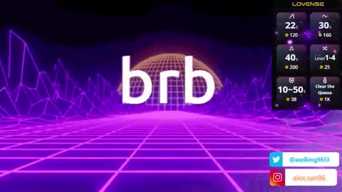 Snapshot of axelking13 chatting on 09/15/25, 10:32 Axel King online show from 09/15/25, 10:32