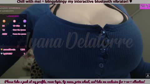 Snapshot of ayanadelatorre chatting on 12/12/24, 04:59 Ayana Delatorre online show from 12/12/24, 04:59