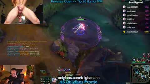 b1gbanana online show from 02/18/25, 05:09