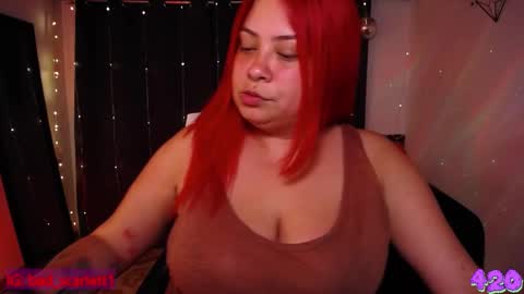 Snapshot of bad_scarlett1 chatting on 03/02/25, 11:09 Scarlett online show from 03/02/25, 11:09